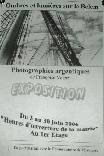 Affiche annonçant l'exposition