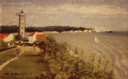 Saint-Georges-de-Didonne (huile sur toile)