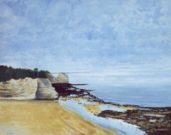 Pointe de Suzac (huile sur toile)