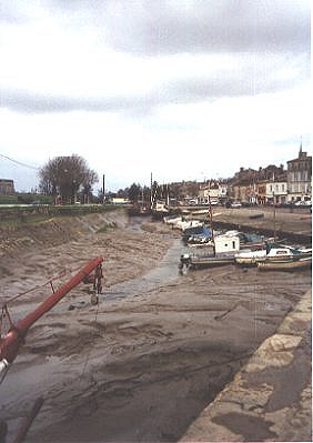 Port de Blaye à marée basse