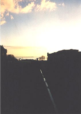 Coucher de soleil sur l'estuaire depuis la Citadelle de Blaye