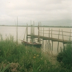 L'estacade sur le vasard de Beychevelle