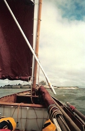 Sainte Radegonde droit devant