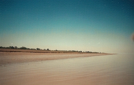 Saint-Christoly-du-Médoc, étale de marée basse