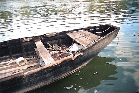 L’étrave à marotte et le tillac d’un couralin