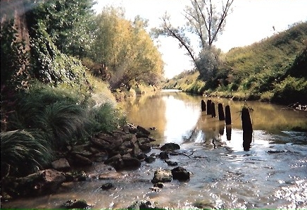 Sous le pont de Casseuil
