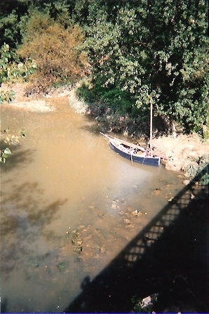 Sur le pont de Casseuil