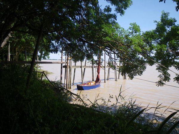 Escale sur le vasard de Beychevelle