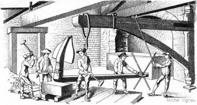 Fabrication d'une ancre